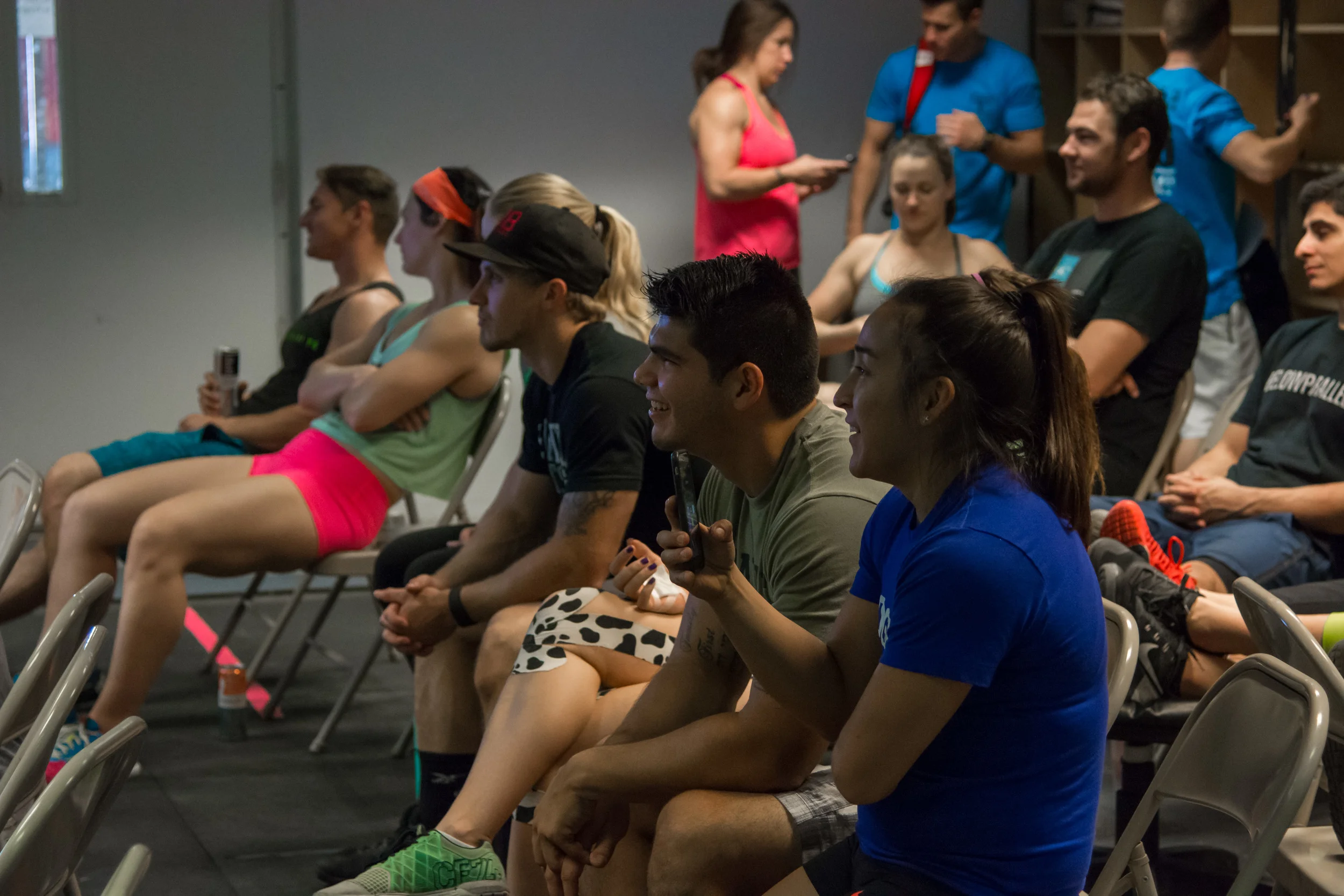Athletes gathering for the EaDo Elite Camp Photo Credit: Morteza Safatja 