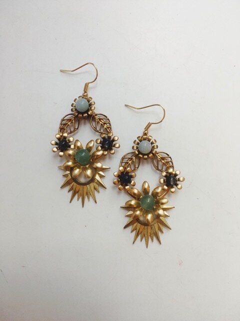 Bespoke hoop earrings #1517
