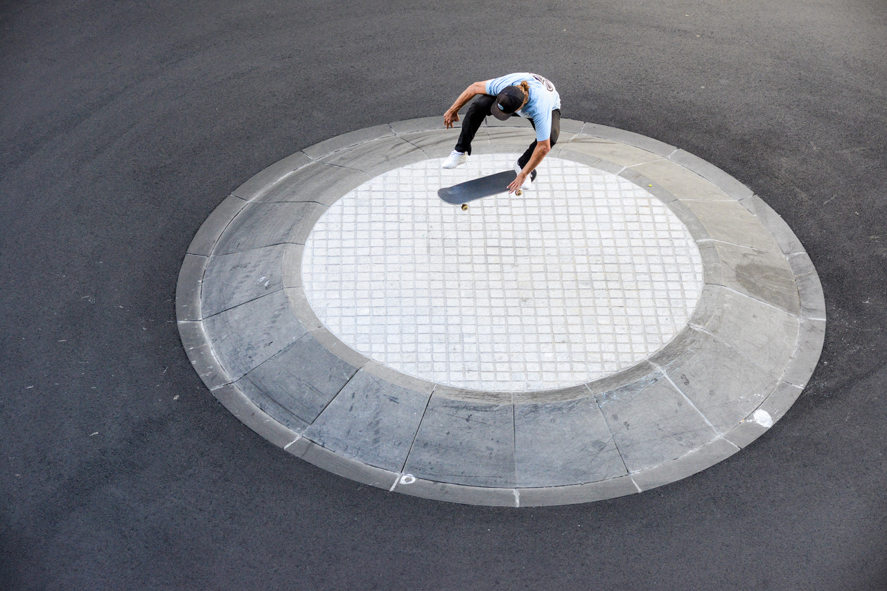 Ben Currie Kick Flip Photo by Andrew Mapstone