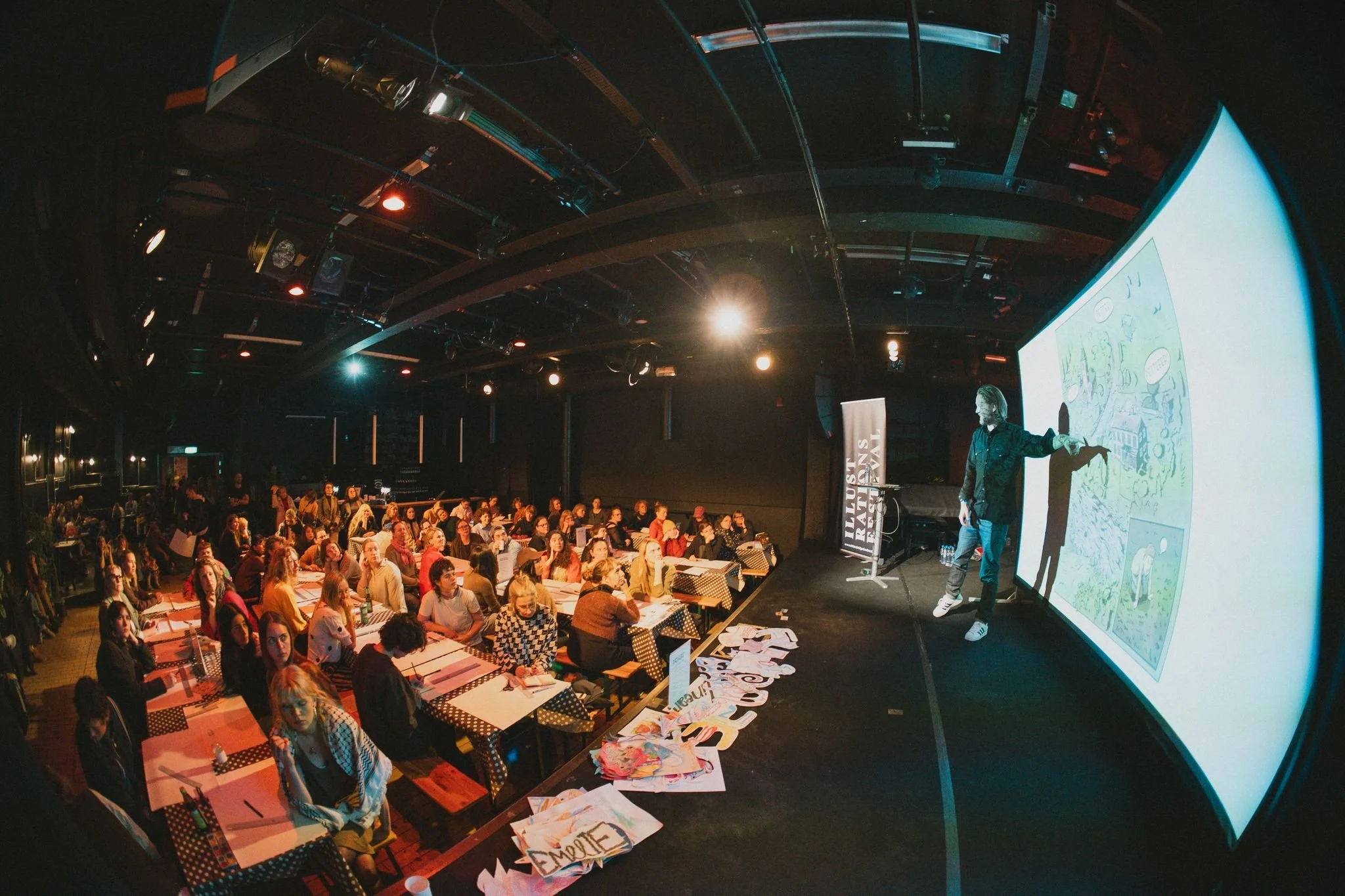 Workshop at Illustration Festival, Malmö