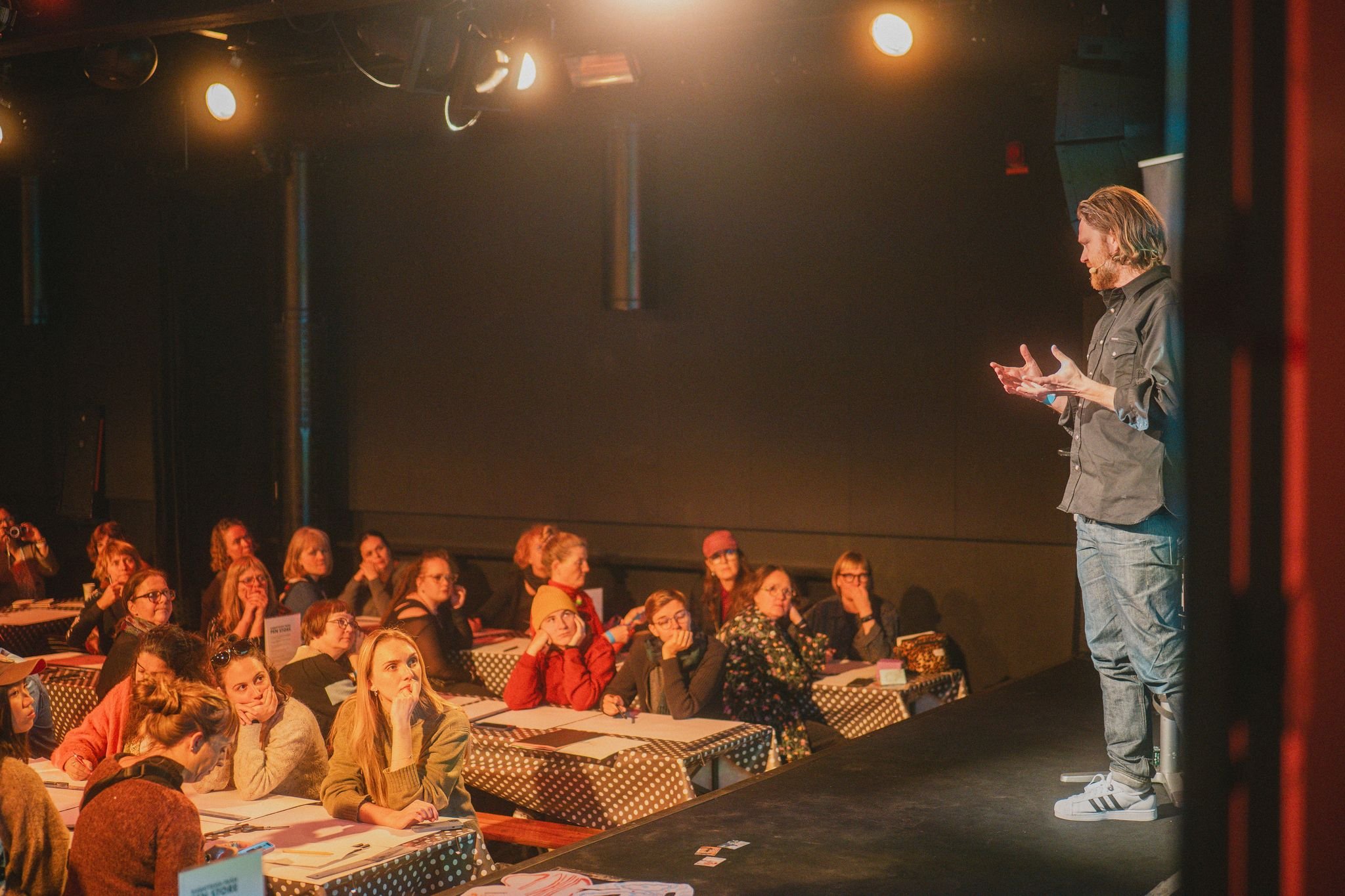 Workshop at illustration festival, Malmö