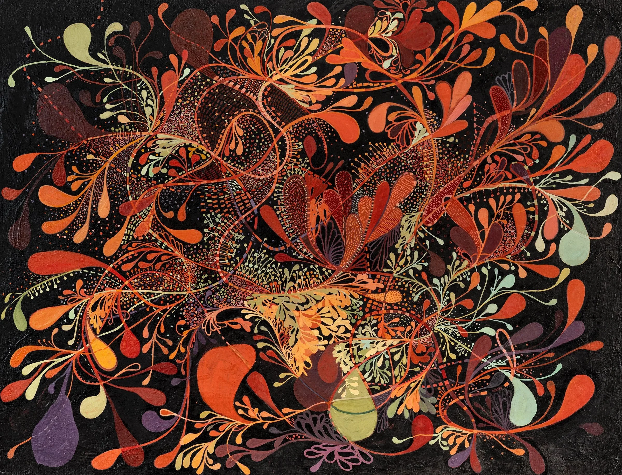 A little bit of Alchemy, 2025, oil on canvas, 35 x 45 inches (Copy)