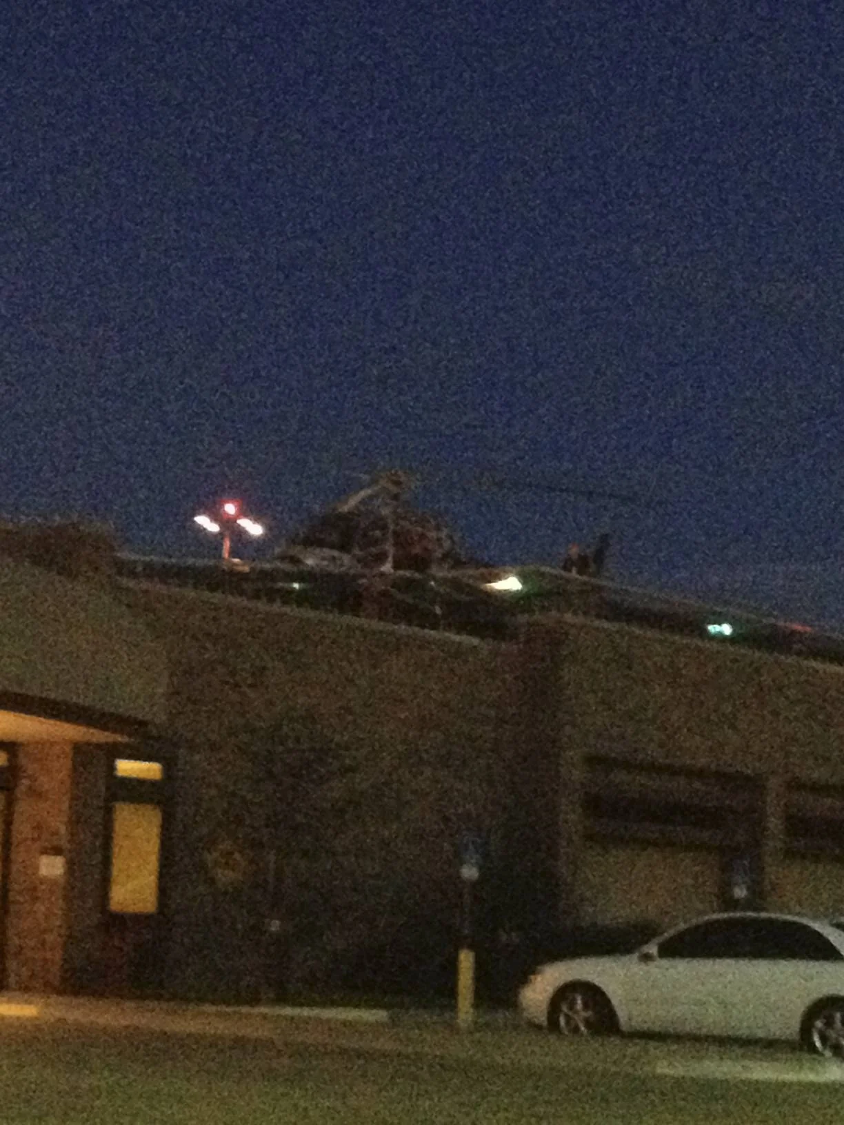 The helicopter that took Ainsley to OU Childrens