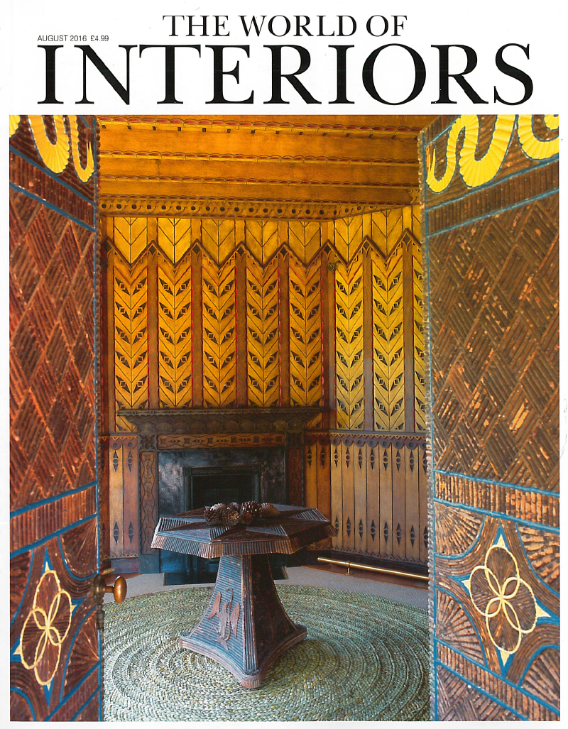 THE WORLD OF INTERIORS AUGUST 2016
