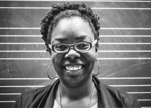 Jasmine Britt, Kings County Concert Band's artistic director and conductor. 
