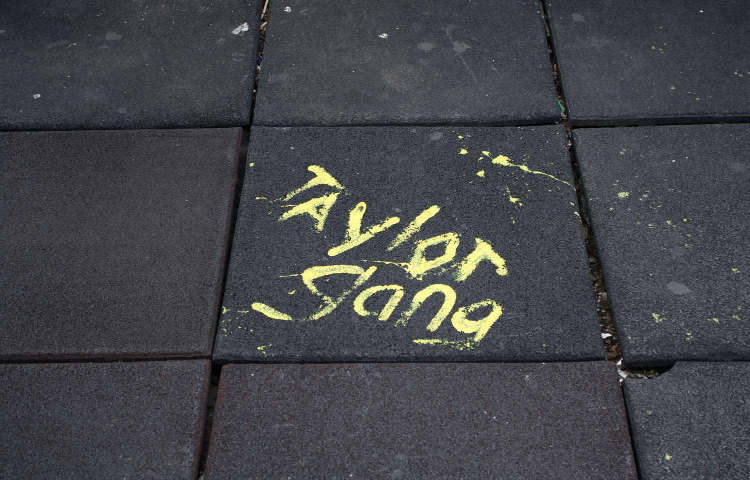 Graffiti at Francis Scott Key Elementary