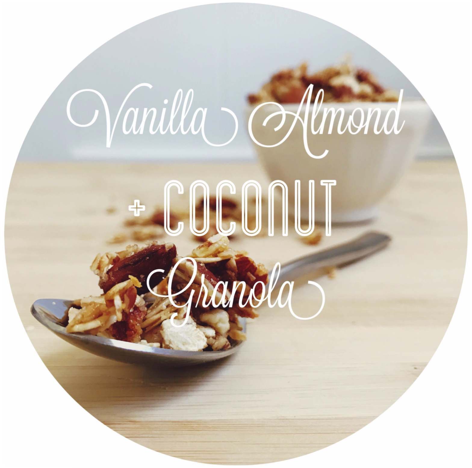 Vanilla Almond + Coconut Granola
