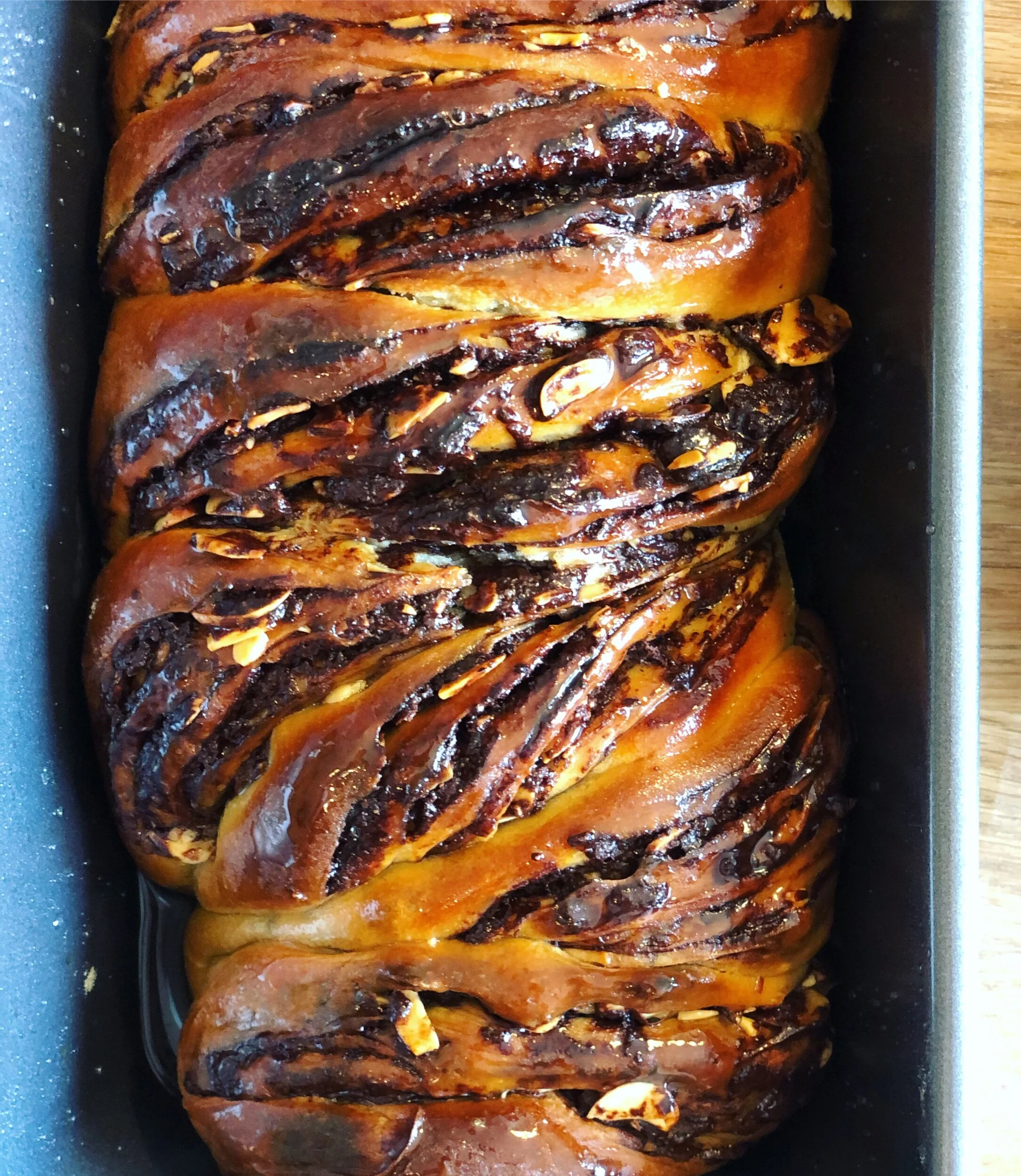 Chocolate Almond Babka