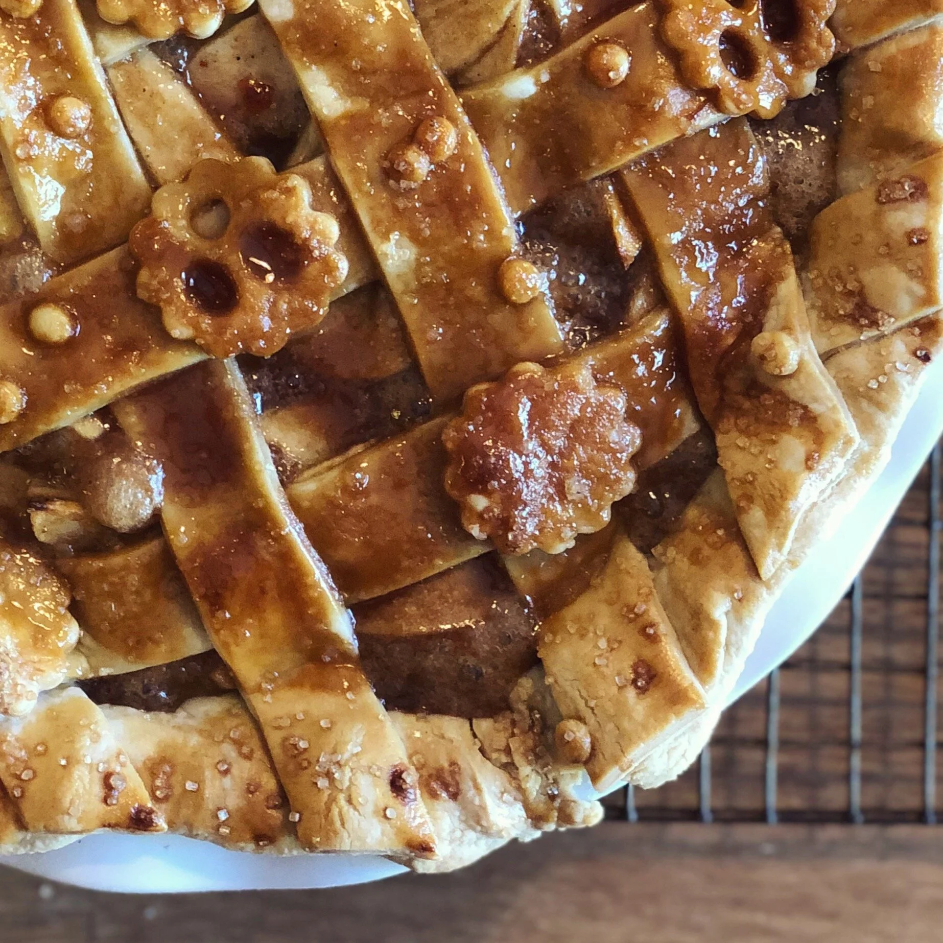 Salted Caramel Apple Pie