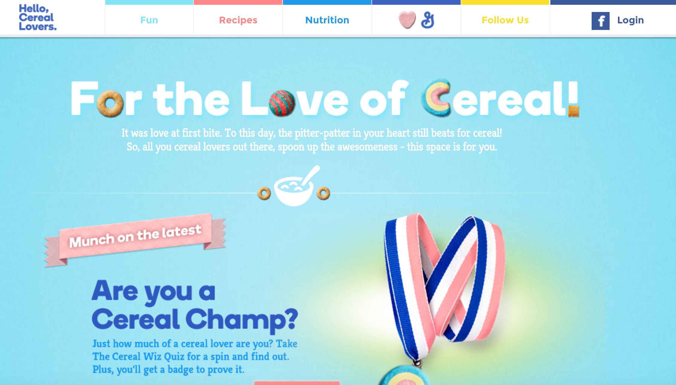 Hello, Cereal Lovers!