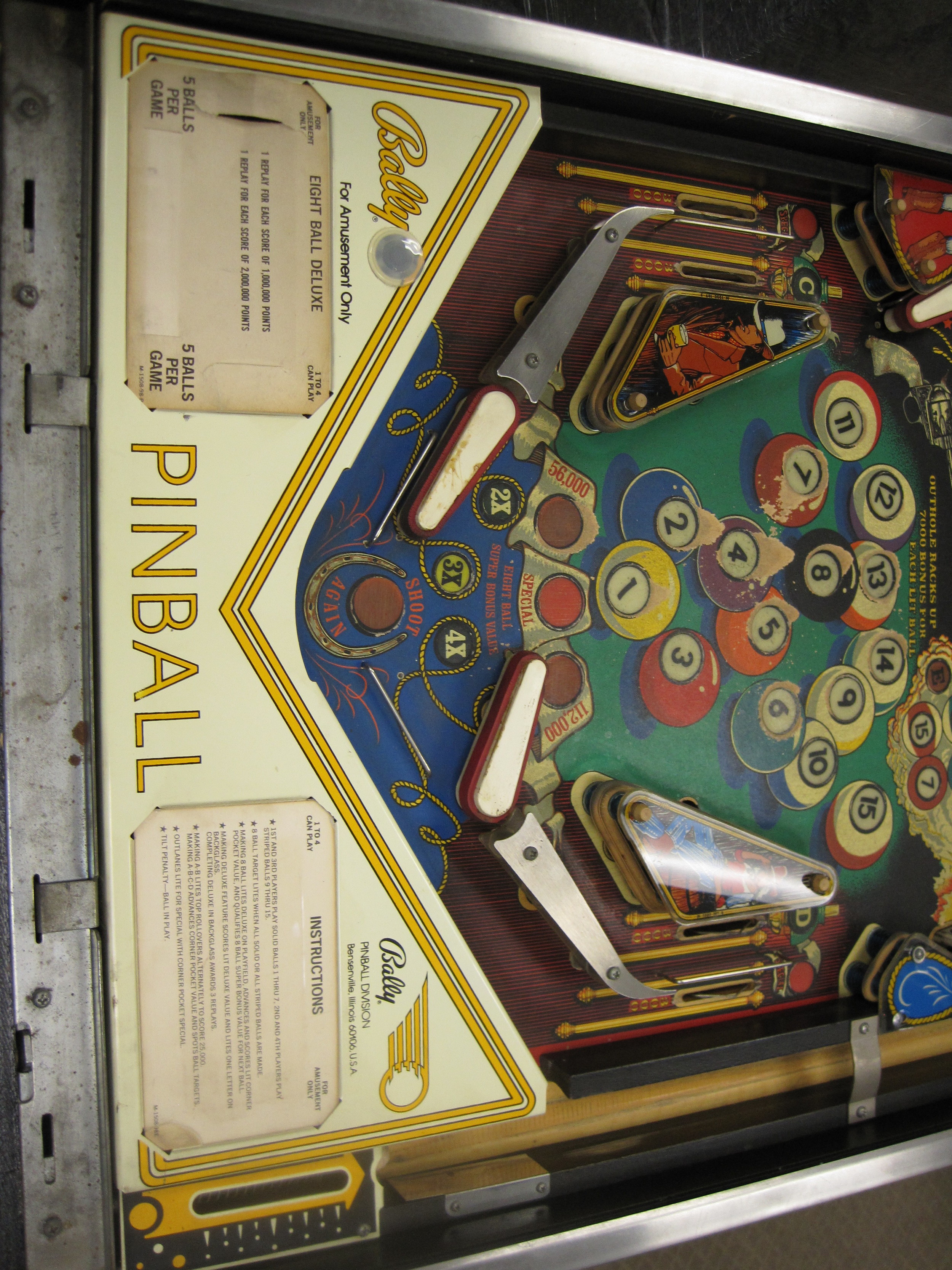 Lower Playfield (Before)