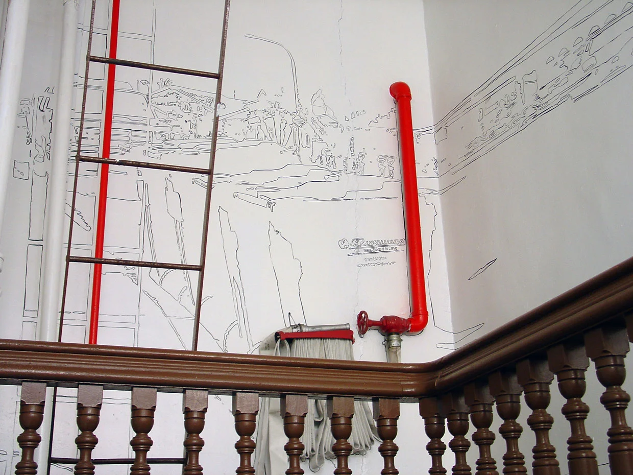 Surburbs in the Stairwell