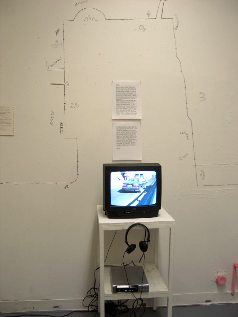Walking Video Installation