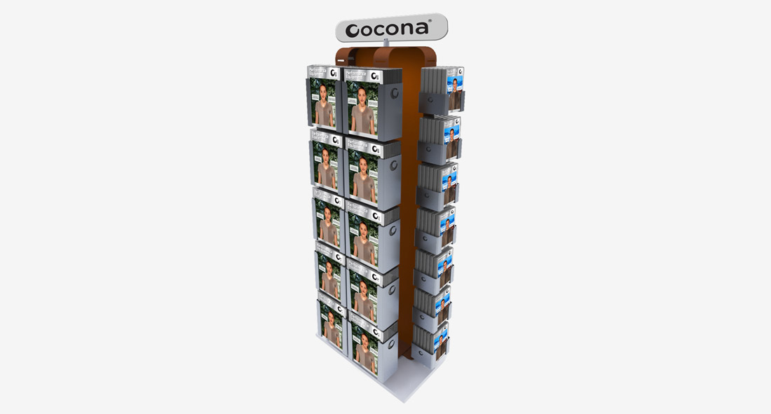 Cocona retail product display