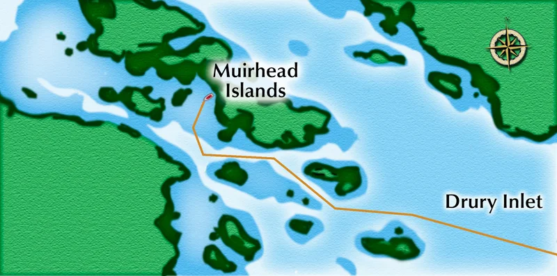 Muirhead Islands Approach - Not For Navagation