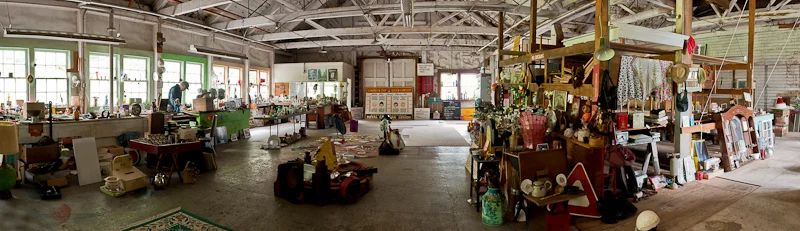 Memorabilia abounds in the
“museum”