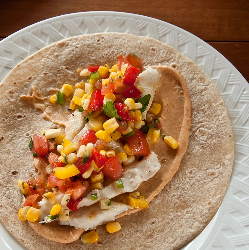It’s halibut taco
night!