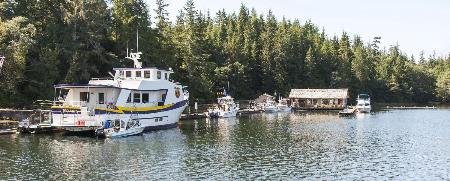 A found farewell to the Port Alberni Yacht Club Outpost