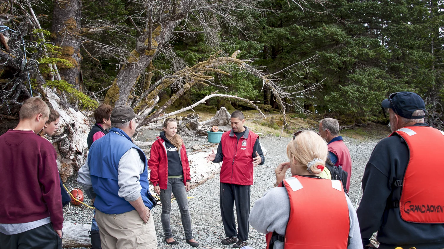 Watchman Sean shares his passion for the history of the Haida