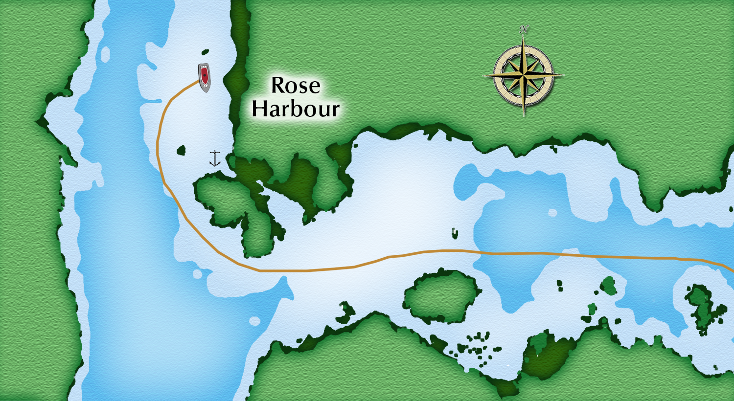 Rose Harbour anchorage