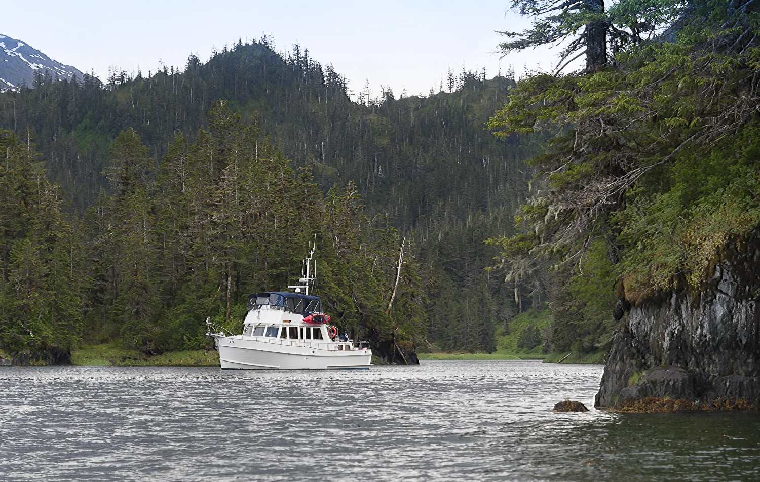 OceanFlyer tucked into Nellie's Rest