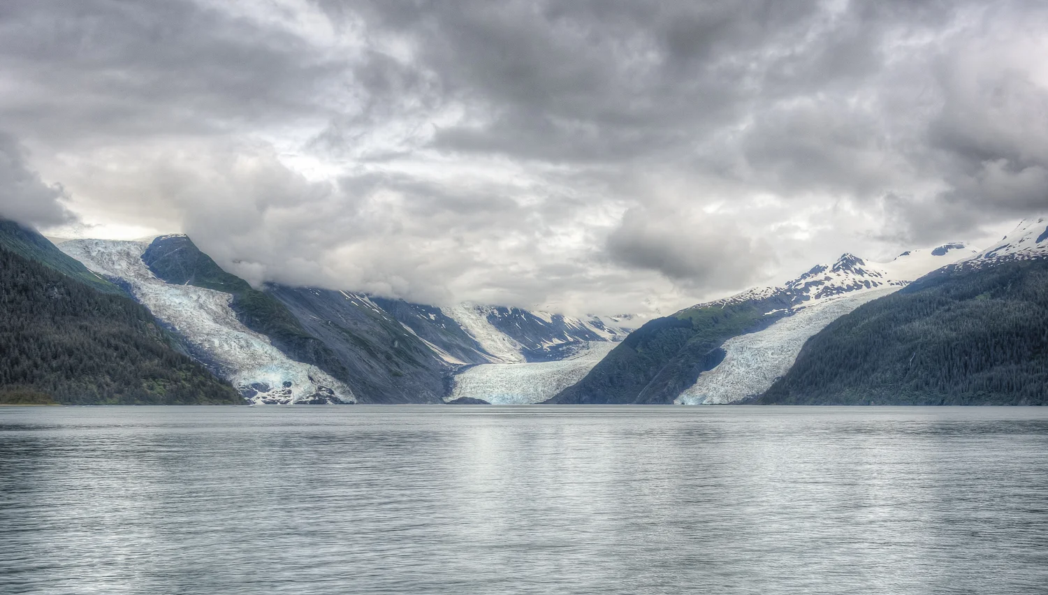 The Cascade, Barry and Coxe Glaciers