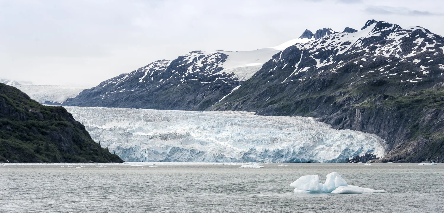 The Chenega Glacier come into view