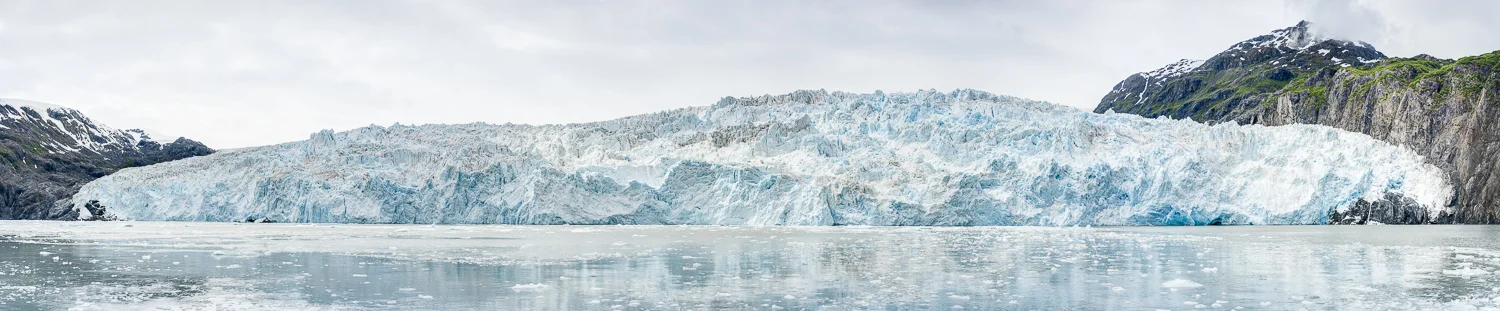 The Chenega Glacier face in all her glory