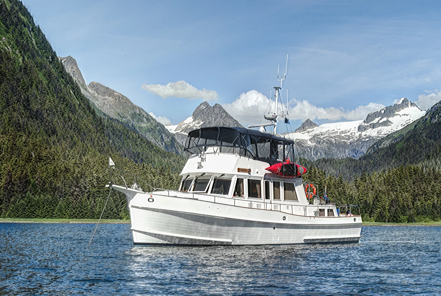 OceanFlyer in Sheep Bay