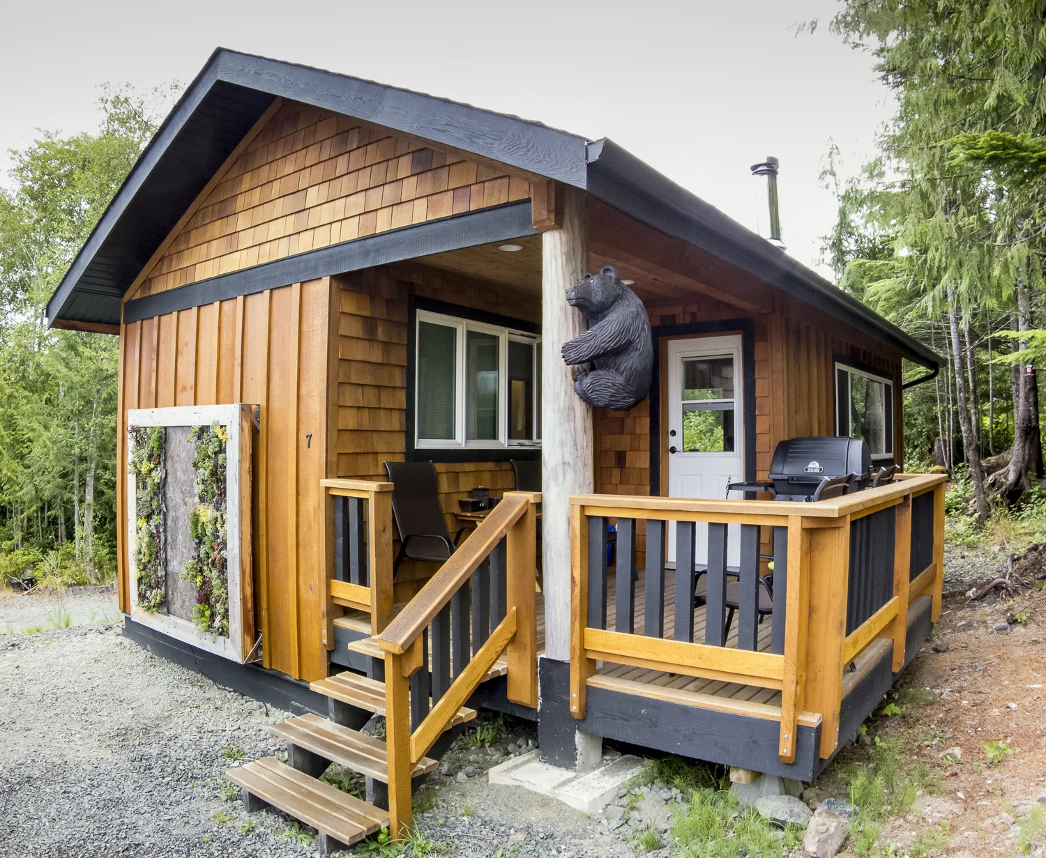our cabin was cute and comfortable