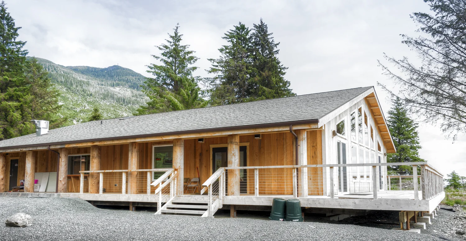 We were not expecting to see such a modern facility as the Totem Trail Café.