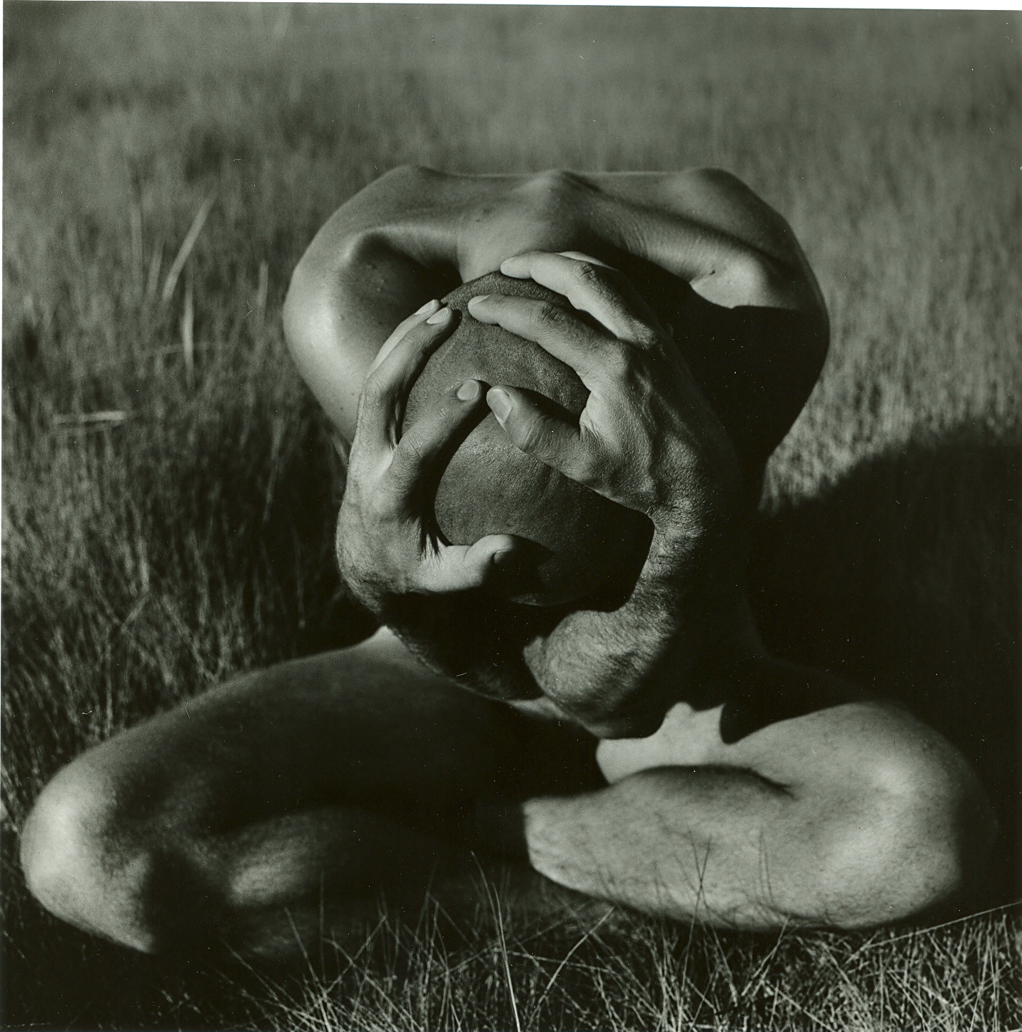  Frank Yarmus. &nbsp; Rj -&nbsp;Bronze . 1994; gelatin silver print, 15'' x 15''. 