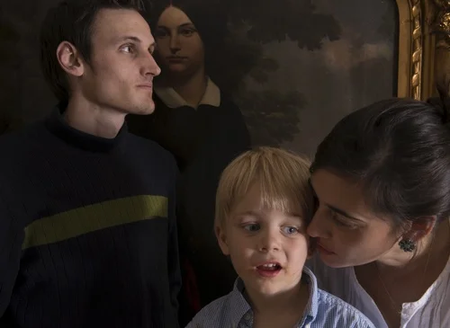 Jessica Todd Harper, Adam with Mary Ann, Marshall, and Becky (2012/2014)