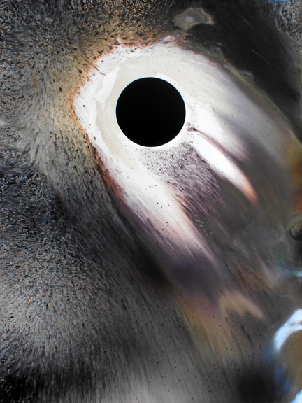 Jacqueline Woods, Black Sun Falling Corona , 2016; Image courtesy of the artist.