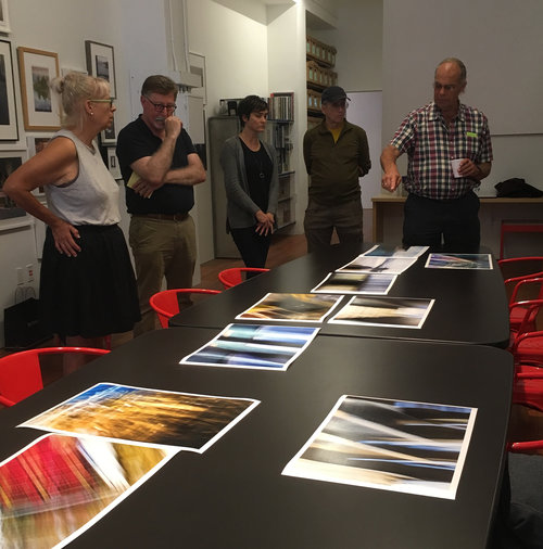 Image from August members' critique; photographs by Rusty Weston.
