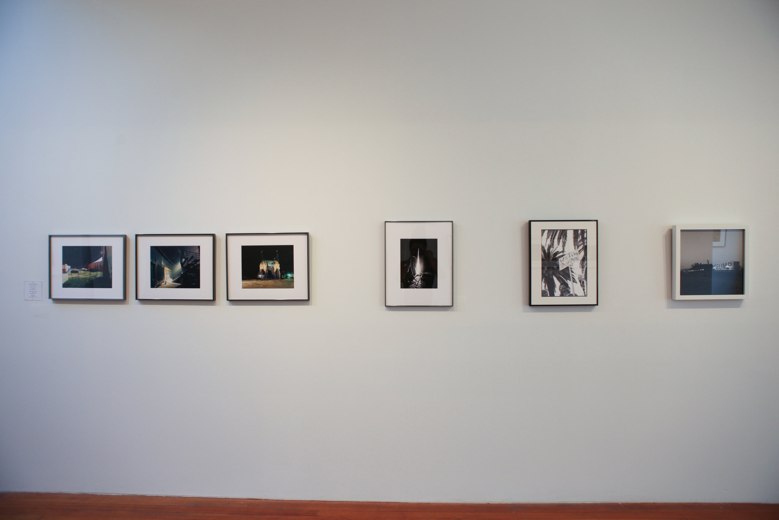  Installation view of Rachel Jablo, Michele Brancati, Sarah Windels, and Michael James lessner's work. 