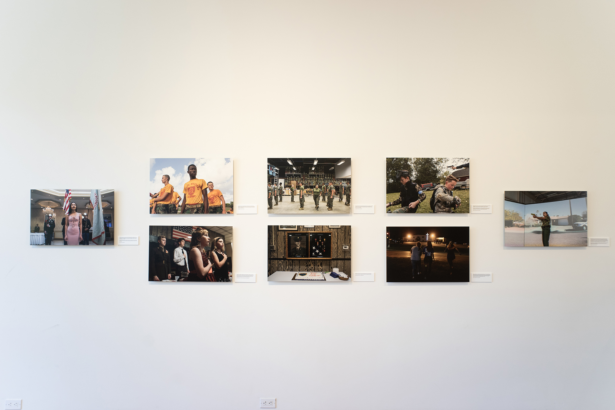  Installation view, Sarah Blesener’s  Beckon Us From Home.  