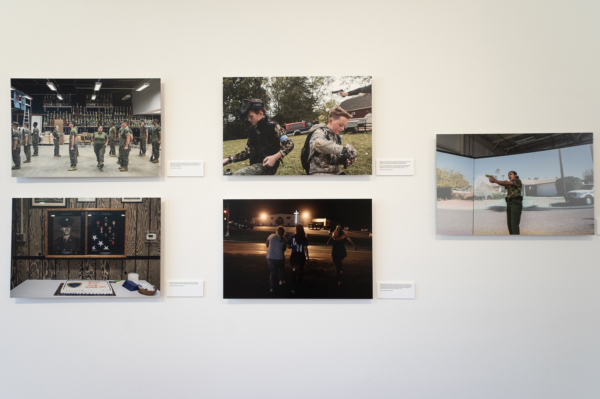 Installation view, Sarah Blesener’s Beckon Us From Home.