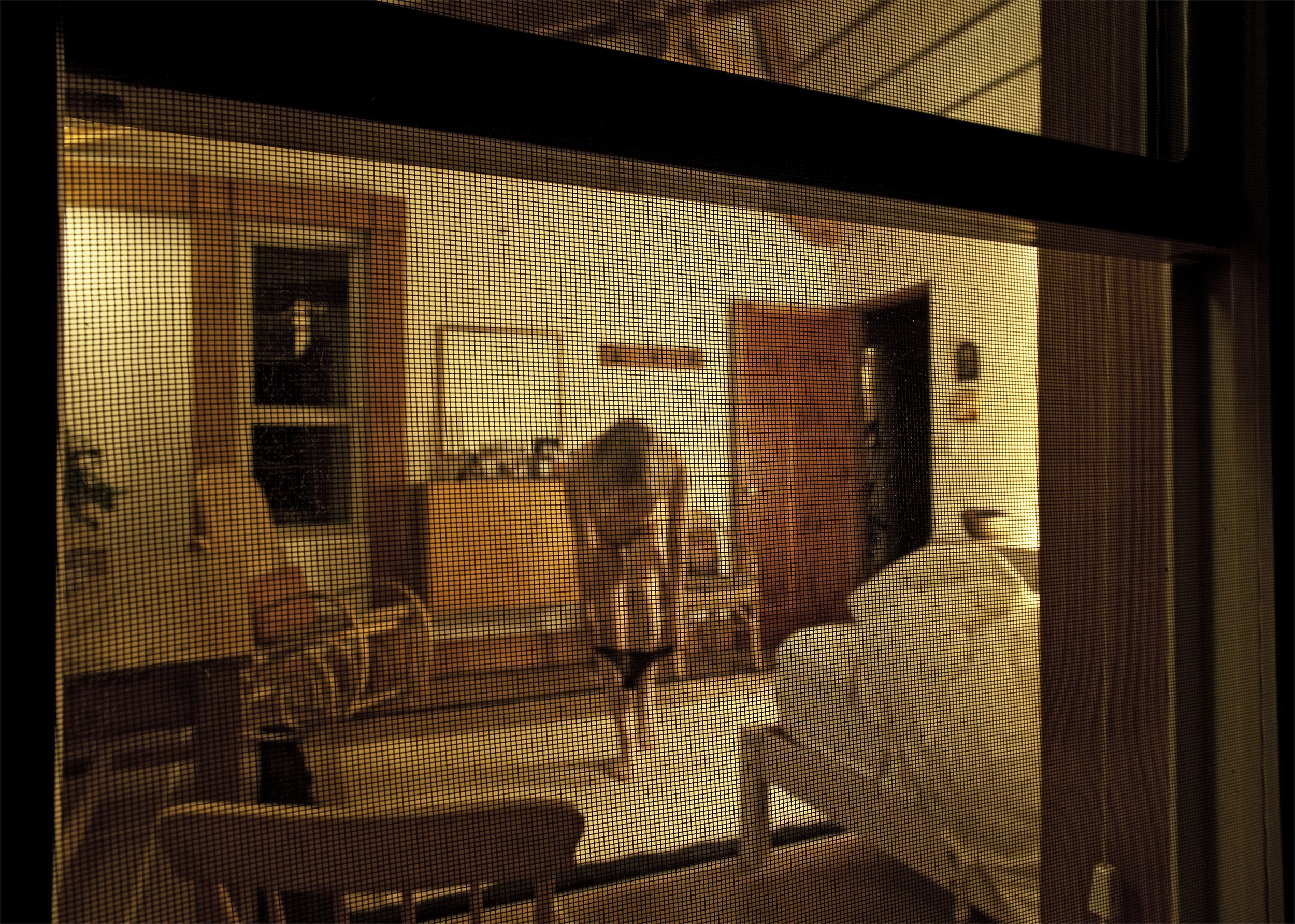  Marna Clarke,  Peeping Tom , 2011, archival digital print, courtesy and copyright of the artist. 