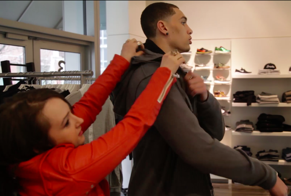Megan Ann Wilson and Zach LaVine for Revolt