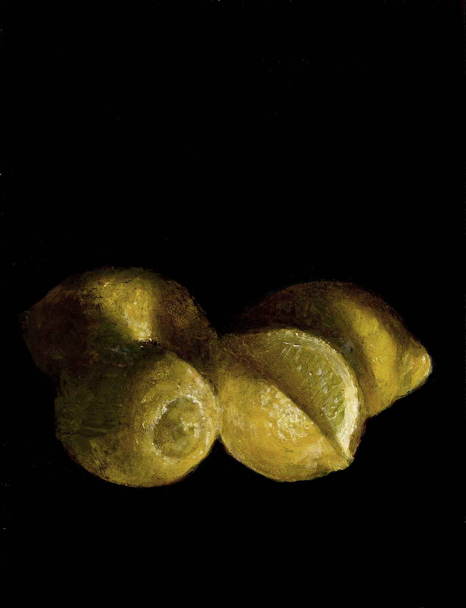 lemons by candlelight