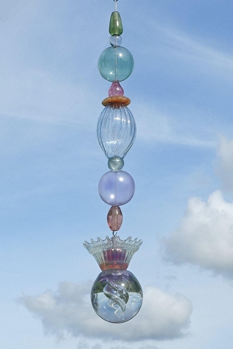 Spirit glass with violet and clear glass sphere outisde 2021.jpg
