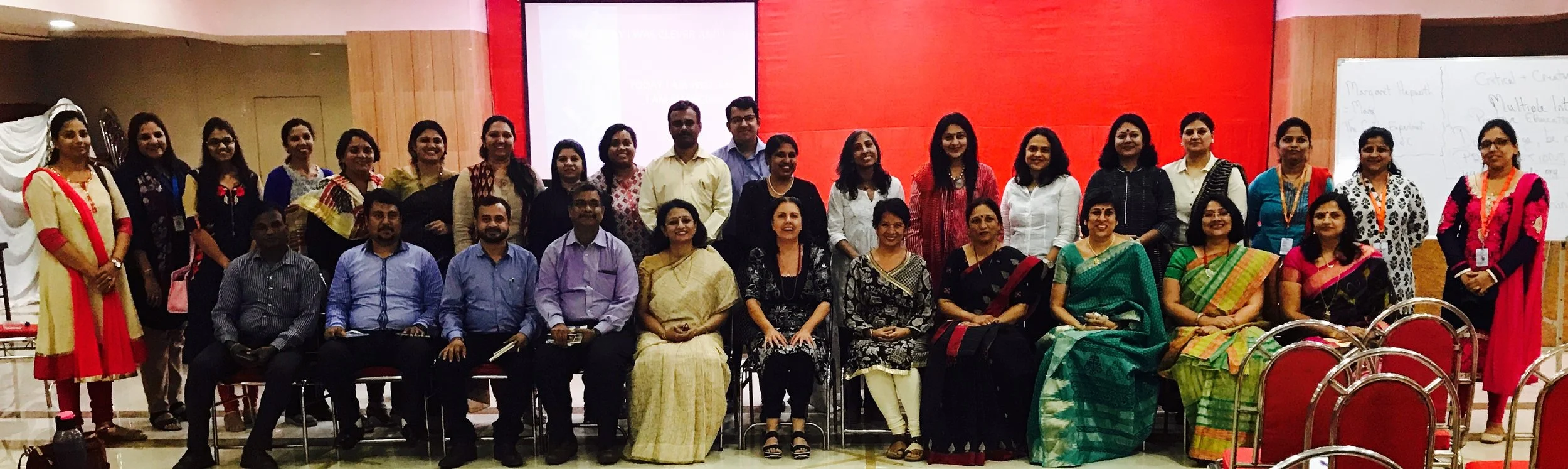 Global Citizenship - it starts with us! teacher training workshop, Mumbai.
