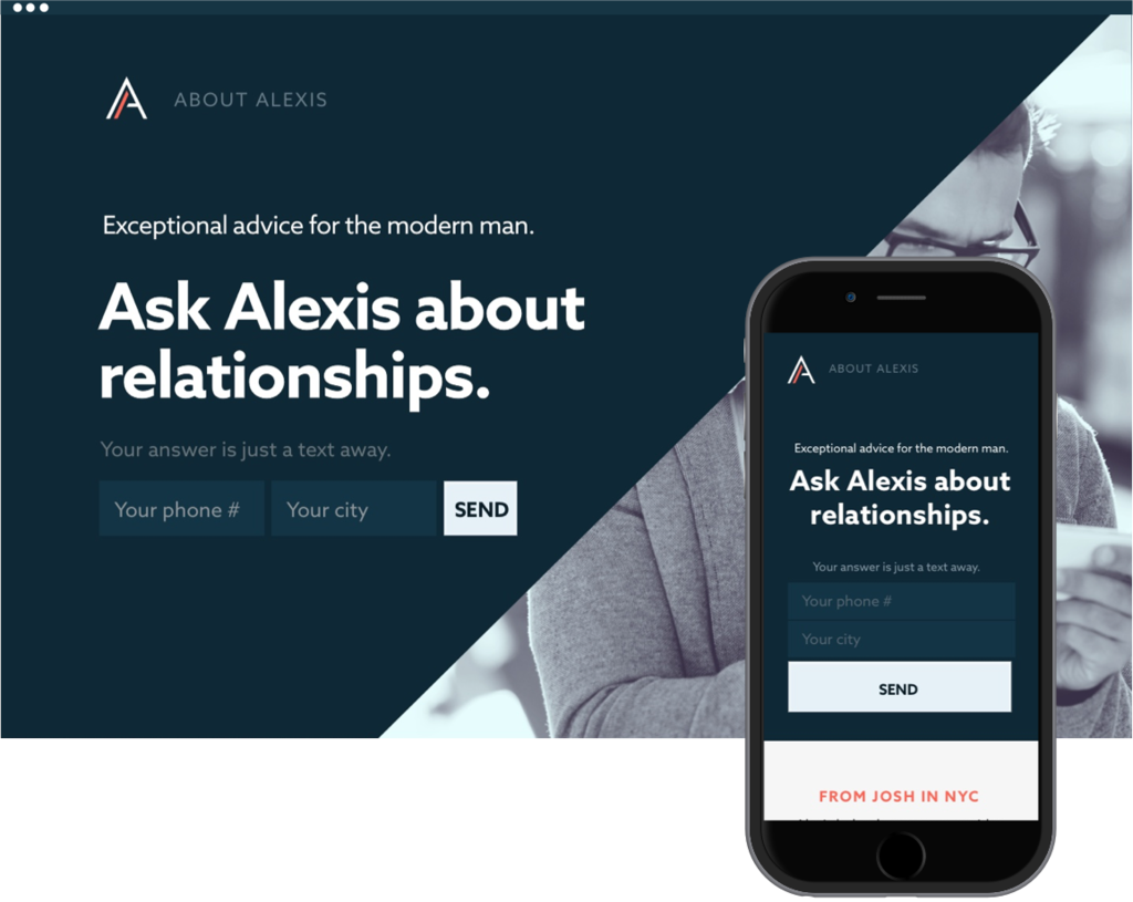 We updated the homepage look and feel and saw a 10% increase in conversions.