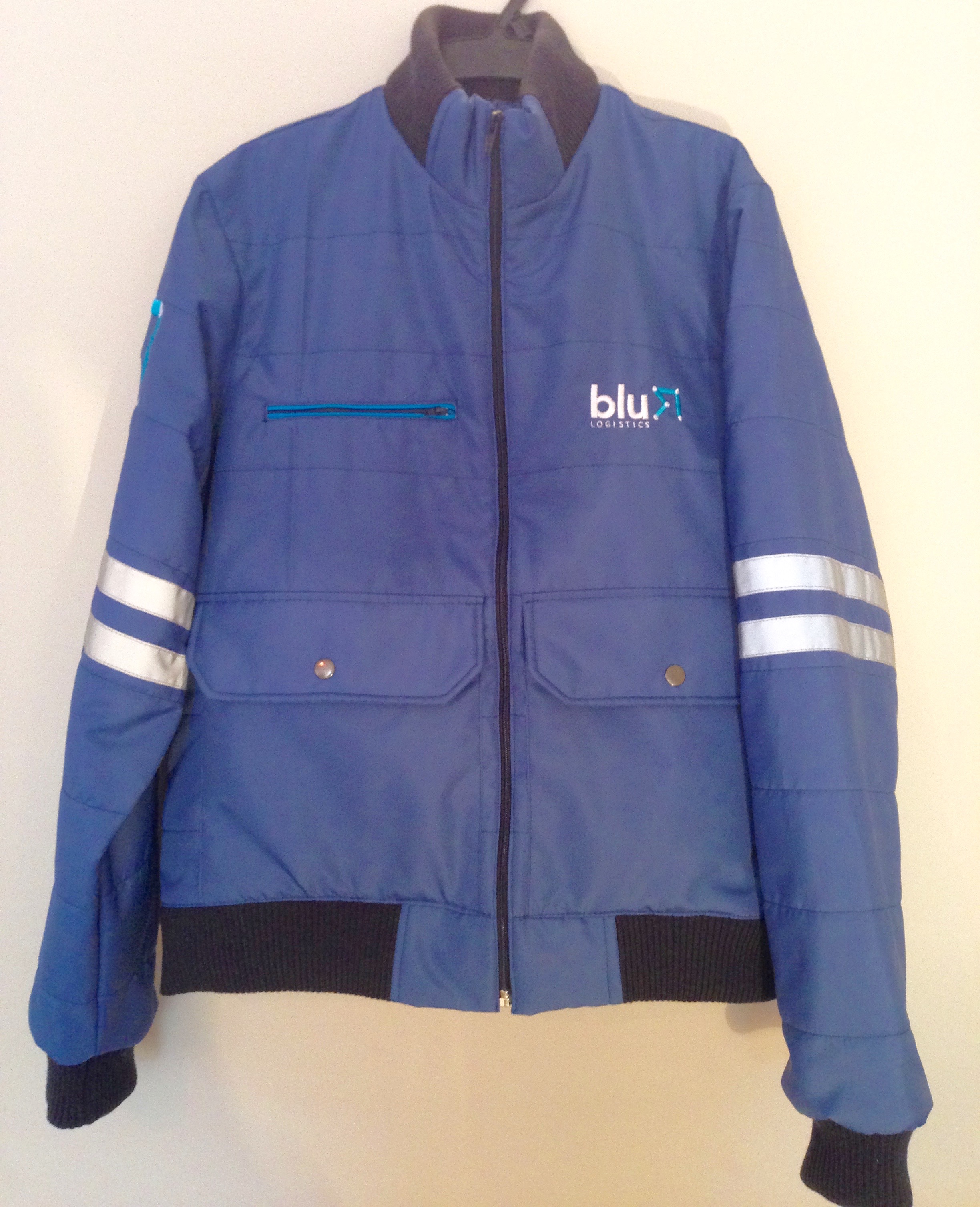 Chaqueta Impermeable Azul