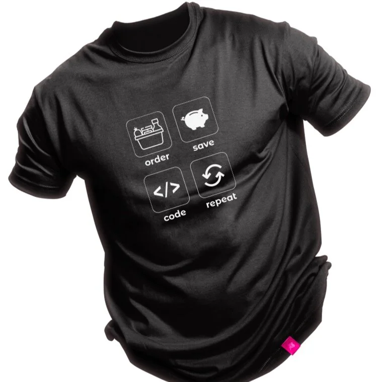 Camiseta Negra Order