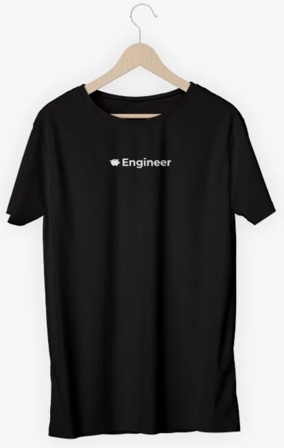Camiseta Negra Engineer