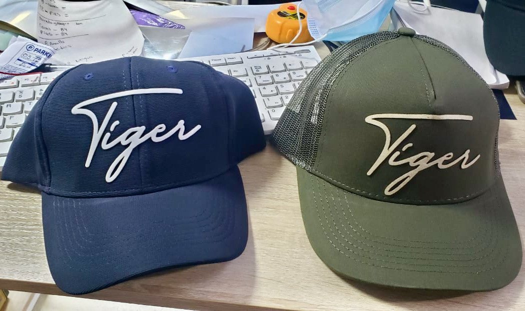 Gorra Azul Flex &amp; Gorra Malla Verde Oliva