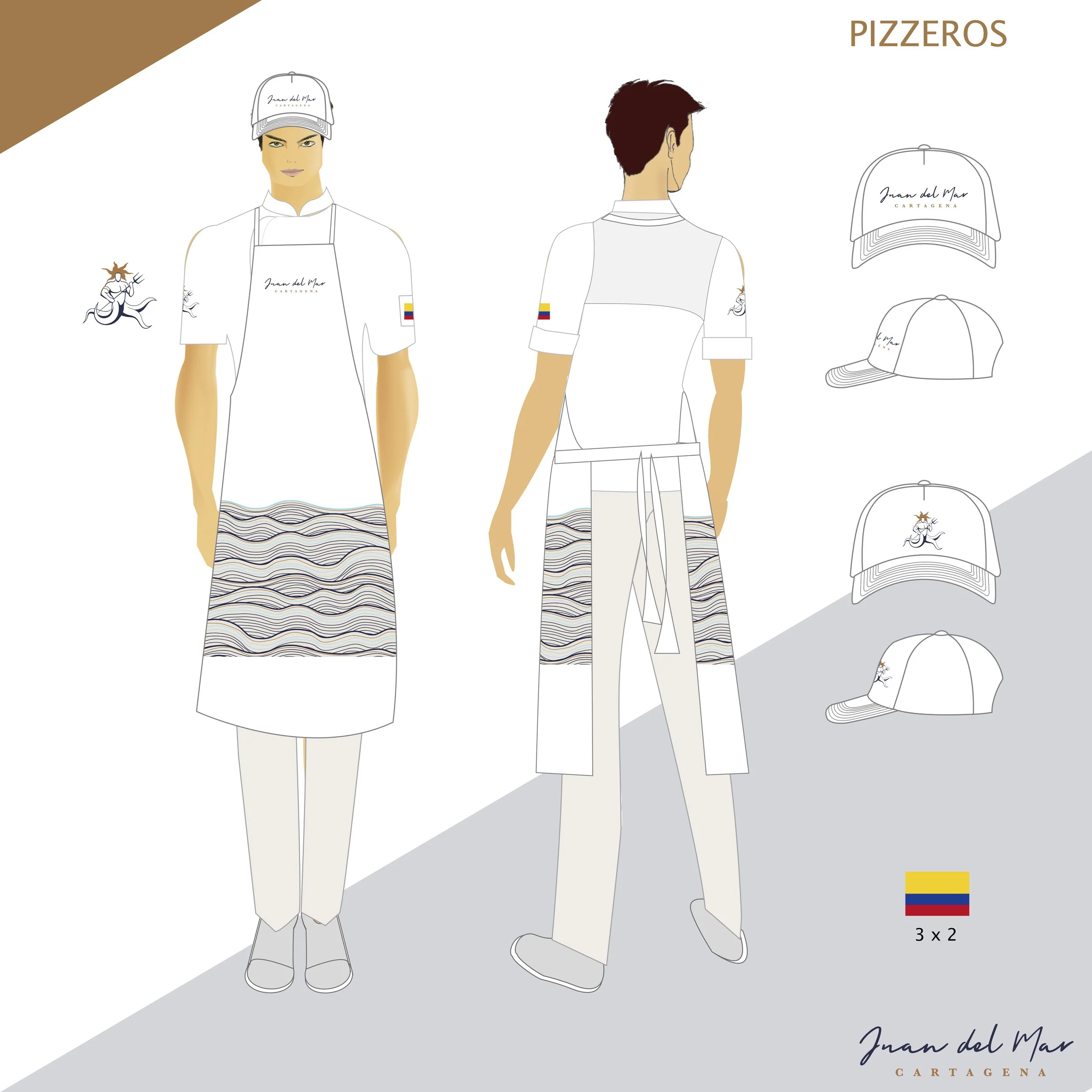 Uniformes Pizzeros