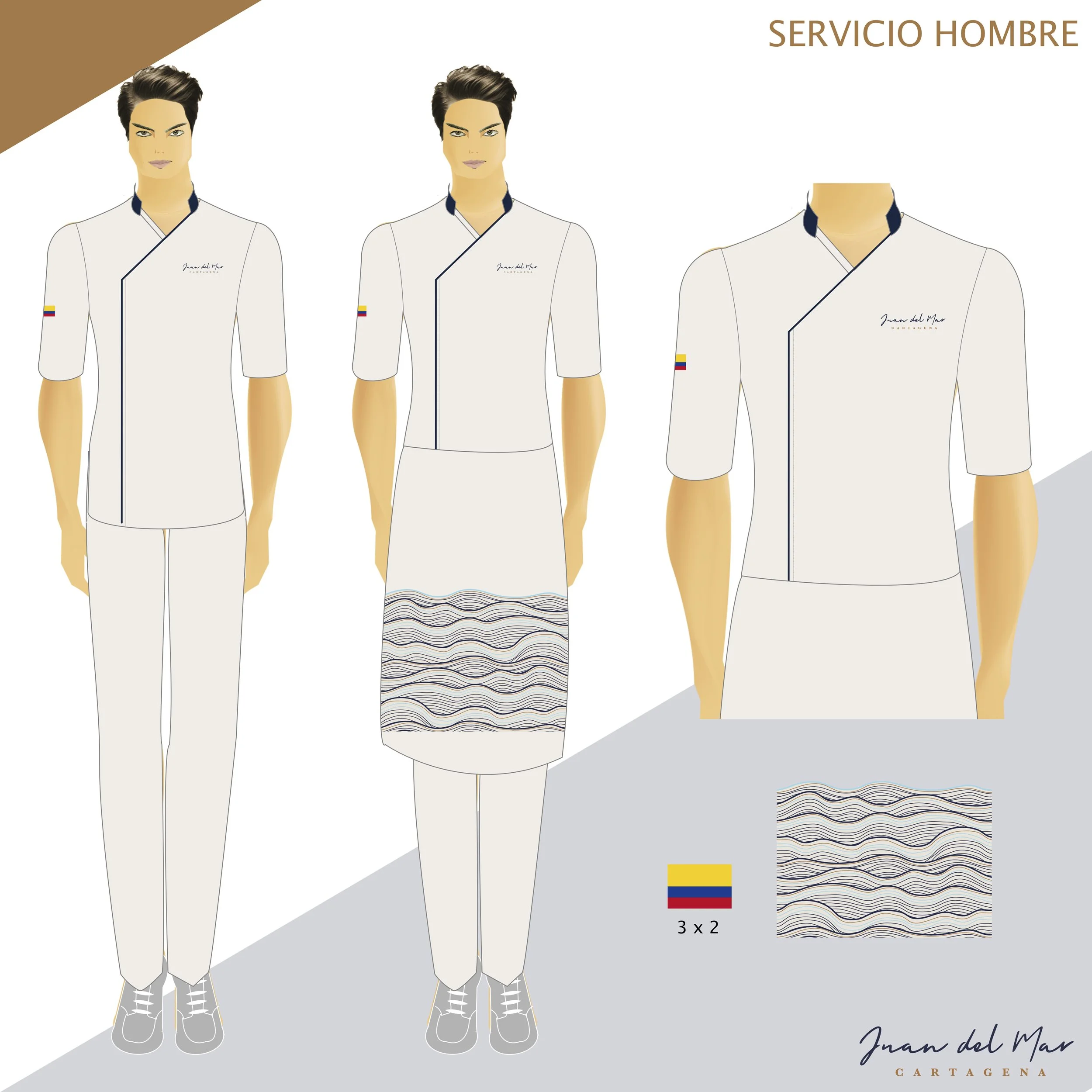 Uniformes Servicio Hombre